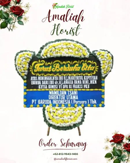 Papan Bunga Duka Tanjung Saba Pitamen Nan Xx